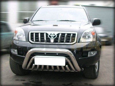 Кенгурин 76 мм с защитой картера 43 мм для Toyota Land Cruiser 100 1998-2007