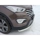 Защита переднего бампера 60 мм ТСС для Hyundai Santa Fe Grand 2014-2016