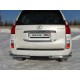 Защита задняя двойные уголки 76-42 мм ТСС для Lexus GX460 2010-2013