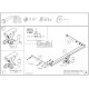 Фаркоп оцинкованный для Ford Focus 2003-2018, Ford Focus C-MAX 2003-2010, 2010-2019, Ford Grand C-MAX 2010-2019 условно-съемное крепление шара
