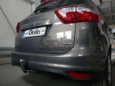 Фаркоп оцинкованный для Ford Focus 2003-2018, Ford Focus C-MAX 2003-2010, 2010-2019, Ford Grand C-MAX 2010-2019 условно-съемное крепление шара