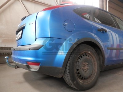 Фаркоп оцинкованный для Ford Focus 2003-2018, Ford Focus C-MAX 2003-2010, 2010-2019, Ford Grand C-MAX 2010-2019 условно-съемное крепление шара