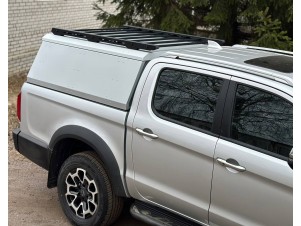 Экспедиционный багажник на крышу кунга Silver для Foton Tunland G7 2.0 Diesel АКПП 4WD 2024-н.в. №FOTTUNG724-31SL