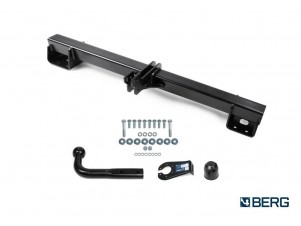 Фаркоп для Volkswagen Touareg 2010-2018, Audi Q7 2006-2015, Porsche Cayenne 2010-2017 крепление шара на двух болтах №F.5813.001
