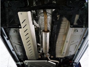 Защита топливных магистралей, алюминий 4 мм для Renault Arkana № ZKTCC00426