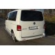 Пороги с площадкой нержавеющий лист 60 мм ТСС для Volkswagen Multivan/Caravelle 2009-2015