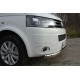 Защита передняя овальная 75х42 мм ТСС для Volkswagen Multivan/Caravelle 2009-2015