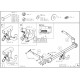 Фаркоп оцинкованный для Mazda CX-60 2022-н.в. быстросъемное крепление шара