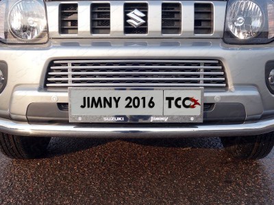 Рамка номерного знака комплект ТСС для Suzuki Jimny 2002-2018