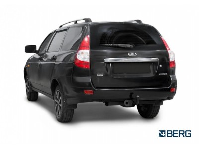 Фаркоп для Lada Priora 2007-2018 крепление шара на двух болтах