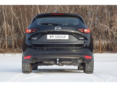 Фаркоп для Mazda CX-5 2011-2017, 2017-н.в. съемное крепление шара под американский квадрат