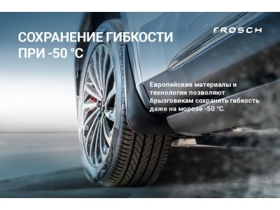 Брызговики передние подходят для CHANGAN Alsvin V7 2023 -н.в. 2 шт.(optimum) в пакете / Чанган Алсвин В7