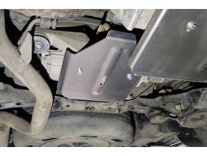 Защита заднего редуктора, алюминий 4 мм для Toyota Highlander № ZKTCC00473
