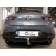 Фаркоп оцинкованный для Mazda 3 хетчбек 2019-н.в. быстросъемное крепление шара