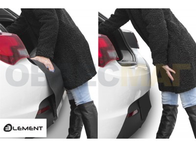 Коврик в багажник Element с функцией защиты бампера Econom для Ford Kuga 2013-2021