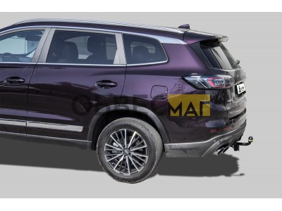 Фаркоп для Xcite X-Cross 8 2024-н.в., Chery Tiggo 8 2019-2024, Chery Tiggo 8 Pro 2021-2024, Chery Tiggo 8 Pro Max 2022-2024, Tenet T8 2025-н.в. без выреза бампера. Тип шара: А. Нагрузки: 1200/75 кг (без электрики в комплекте)