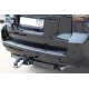 Фаркоп с хромированной накладкой для Toyota Land Cruiser Prado 2010-2023, Toyota Land Cruiser Prado 120 2002-2010 (3 точки крепления) съемное крепление шара под американский квадрат