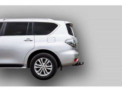 Фаркоп для Nissan Patrol Y62 2010-2025 с кованым фланцевым шаром