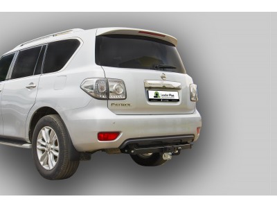 Фаркоп для Nissan Patrol Y62 2010-2025 с кованым фланцевым шаром