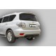 Фаркоп для Nissan Patrol Y62 2010-2025 с кованым фланцевым шаром