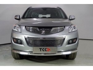 Защита переднего бампера с ДХО 60 мм для Haval H5 № HAVH520-18