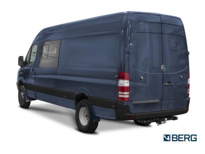 Фаркоп для Mercedes Sprinter 2006-2019, 2019-н.в. , Volkswagen Crafter 2006-2016, (без подножки, кроме L2 2-колеса) фланцевое крепление шара