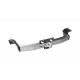 Фаркоп с нержавеющей накладкой для Toyota Land Cruiser Prado J120 2003-2009, J150 2009-2023, Lexus GX 470 2003-2009, GX 460 2009-2023 фланцевое крепление шара