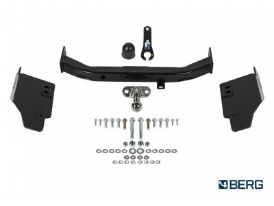 Фаркоп для Toyota Land Cruiser Prado 120 2002-2009, Prado 150 (кроме Black Onyx) 2009-2023, Lexus GX470 2003-2009, Lexus GX460 2009-2023 фланцевое крепление шара