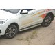 Защита порогов с алюм. площадкой d=51 мм (НПС) для Lifan X60 2012-2021