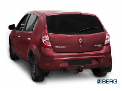 Фаркоп для Renault Sandero 2009-2014 крепление шара на двух болтах