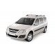 Защита порогов с алюм. площадкой d=51 мм (НПС) для Lada Largus 2012-н.в.