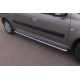 Защита порогов с алюм. площадкой d=51 мм (НПС) для Lada Largus 2012-н.в.