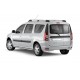 Защита порогов с алюм. площадкой d=51 мм (НПС) для Lada Largus 2012-н.в.