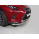 Защита переднего бампера 60 мм ТСС для Lexus NX 2017-2021
