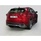 Защита заднего бампера 42 мм ТСС для Lexus NX 2017-2021