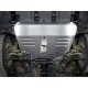 Комплект защиты ТСС, алюминий 4мм для Lexus NX (кроме Turbo) 2017-2021