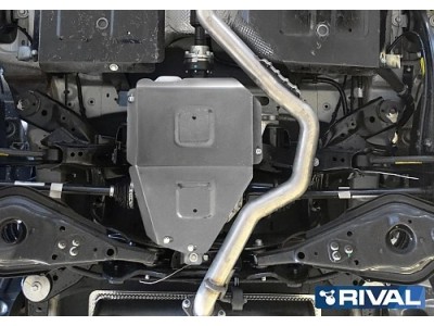 Защита редуктора + комплект крепежа, RIVAL, Алюминий для Haval Dargo 2022-н.в., V - 2.0; полный привод