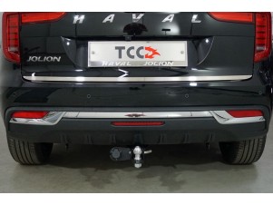 Накладка на заднюю дверь (лист шлифованный) для Haval Jolion 1.5 2021 – н.в. HAVJOL21-02