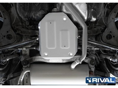 Защита редуктора + комплект крепежа Rival, Алюминий для Haval Jolion 2021-н.в.,1.5Т, МКПП, АКПП, 4WD; HAVAL H3 1,5V, Робот, полный, 2024-н.в.