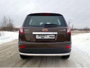 Защита заднего бампера 60 мм для Geely Emgrand X7 № GEELEMGX715-14