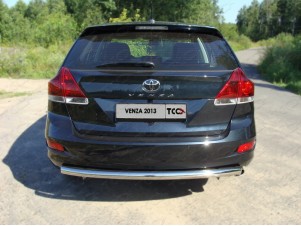 Защита заднего бампера центральная 60 мм для Toyota Venza № TOYVEN13-11