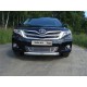 Защита переднего бампера овальная 75х42 мм ТСС для Toyota Venza 2012-2017