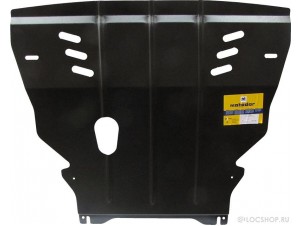Защита картера и КПП Мотодор для 1,2/2,0/1,6/2,5 сталь 1,5 мм для Nissan X-Trail/Qashqai № 51401