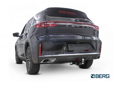 Фаркоп для Exeed TXL (2-й рестайлинг) 2024-н.в. съемное крепление шара под американский квадрат