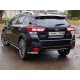 Пороги труба 42 мм ТСС для Subaru XV 2017-2021