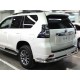 Защита заднего  бампера  "волна" d-76+43 для Toyota Land Cruiser Prado 150 STYLE 2019 – н.в.