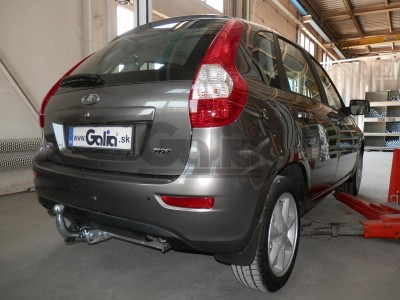 Фаркоп оцинкованный для Lada Granta хетчбек 2018-н.в., Lada Kalina 1119 хетчбек 2006-2013, Lada Kalina 2192 хетчбек 2013-2018, Datsun Mi-Do 2015-2020 быстросъемное крепление шара