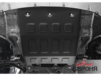 Защита картера и КПП + комплект крепежа, АвтоБРОНЯ, сталь для EXEED VX/EXEED TXL 2.0  2021 - н.в.