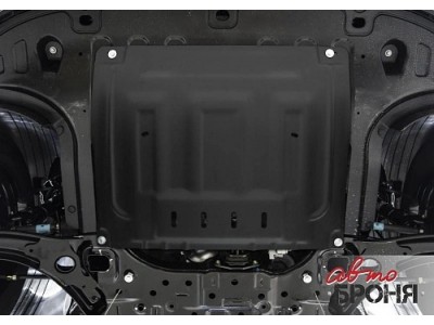 Защита картера и КПП, АвтоБРОНЯ, сталь для HYUNDAI Creta 1.6-2.0 2021 - н.в.