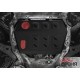 Защита картера и КПП, АвтоБРОНЯ, сталь для Changan UNI-K 2020-, V - 2.0/ Changan CS95 Plus 2023-, V-2.0, АКПП. 4WD